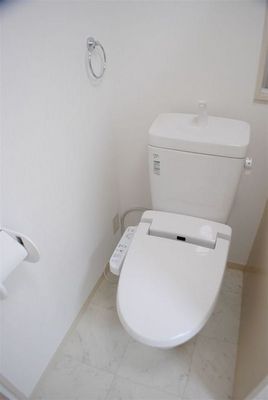 Toilet. With Washlet