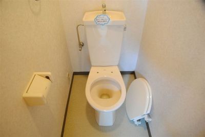 Toilet. And bidet installed in the applicant