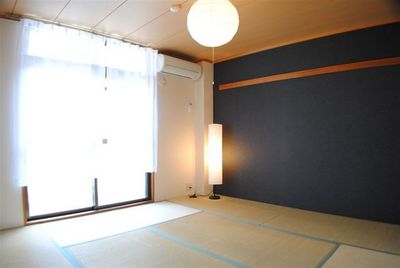 Living and room. Modern Japanese rooms