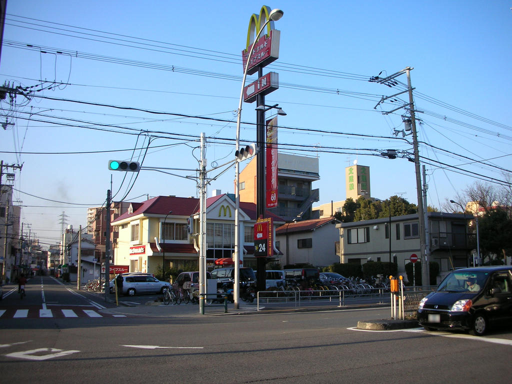 restaurant. 54m to McDonald's Hoshin store (restaurant)
