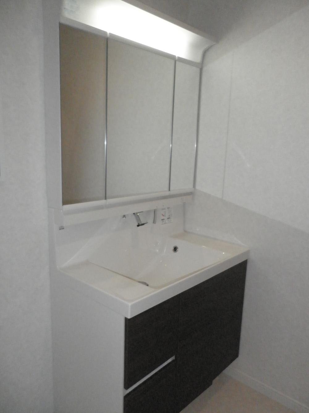 Wash basin, toilet. Vanity construction cases