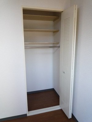 Living and room. closet
