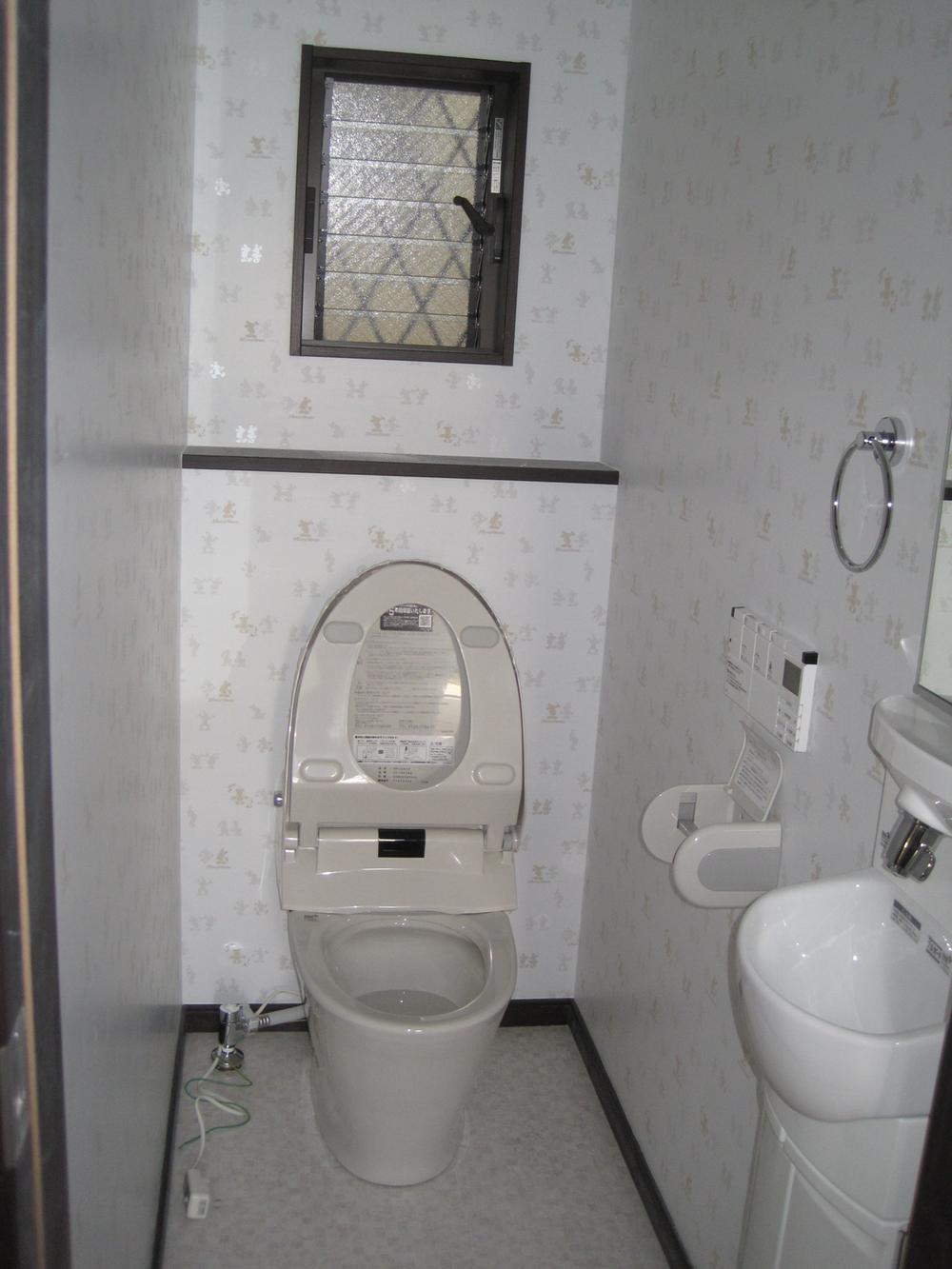 Building plan example (introspection photo). Shower toilet