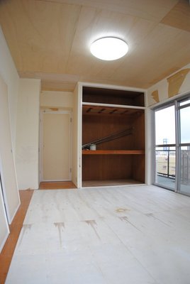 Living and room. Under renovation from Japanese-style rooms to Western-style