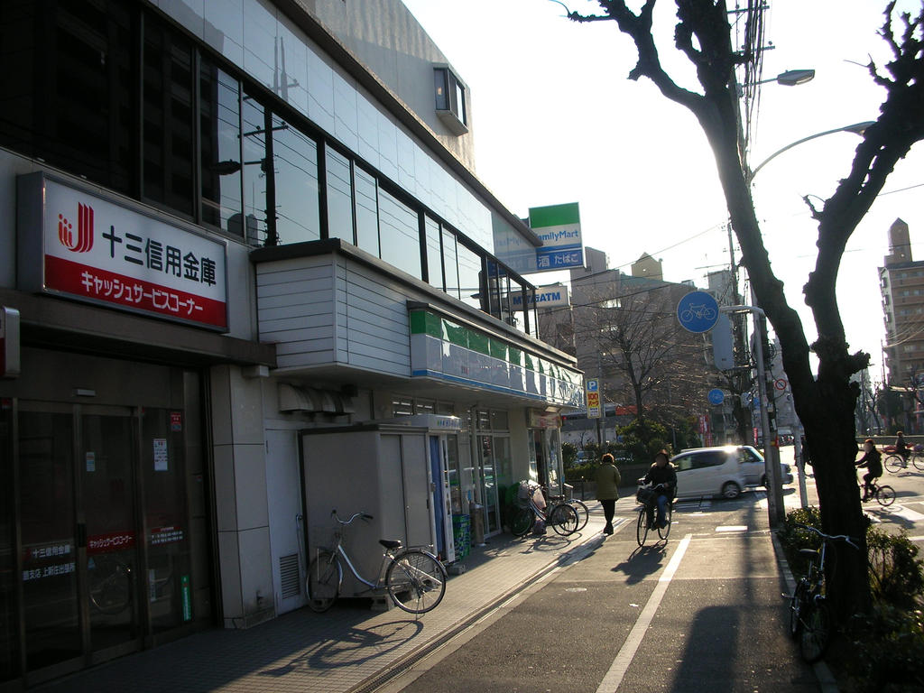 Convenience store. FamilyMart Toyosato store up (convenience store) 107m