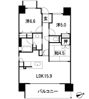 Floor: 3LDK, occupied area: 70.87 sq m, Price: 30,387,800 yen