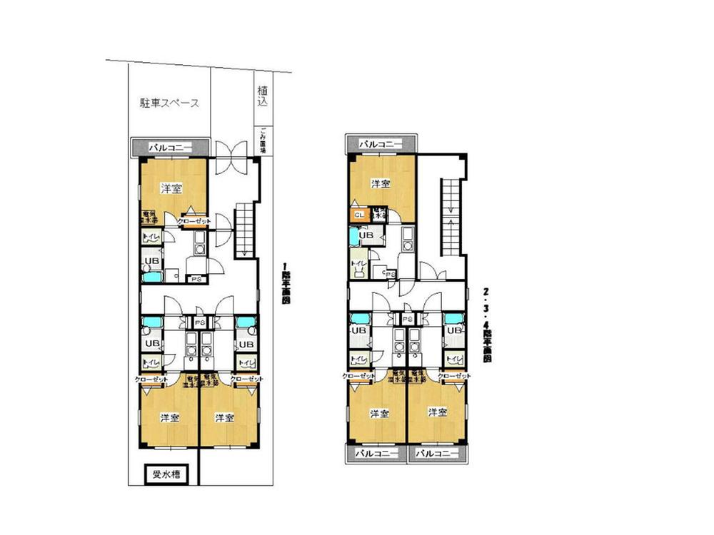 Floor plan. 66 million yen, Land area 131.53 sq m , Building area 251.56 sq m