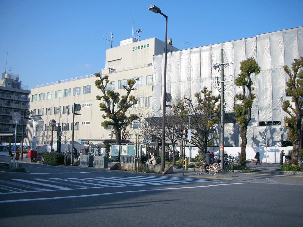 Government office. 20m to Osaka City Higashiyodogawa ward office (government office)