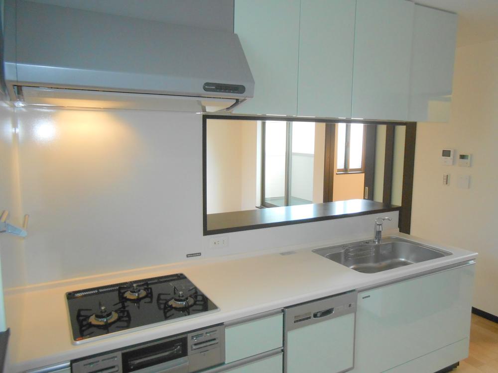 Kitchen. Also substantial space to cook, which comes with a dishwasher