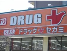 Dorakkusutoa. Drag Segami Zuiko Corporation shop 881m until (drugstore)