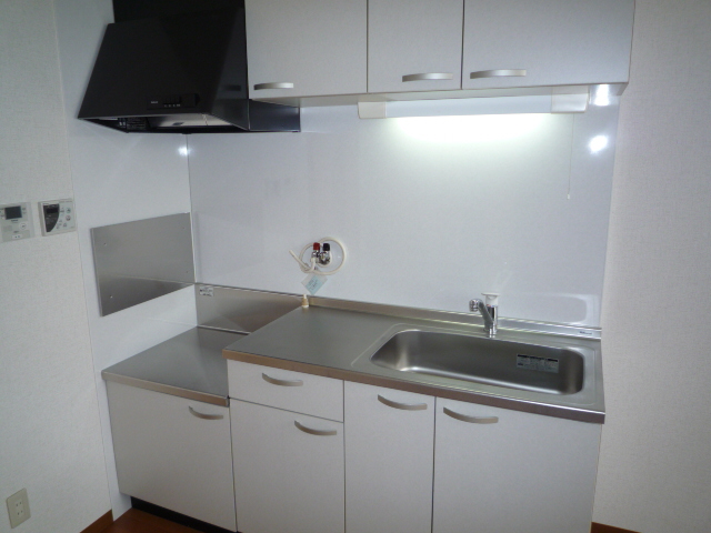 Kitchen. Two-burner stove corresponding Kitchen