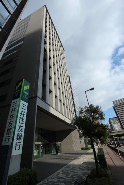 Bank. 1298m to Sumitomo Mitsui Banking Corporation Osaka Branch (Bank)