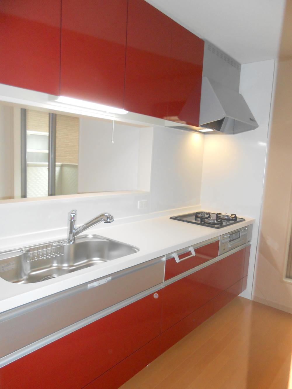 Kitchen. Luxury system with kitchen