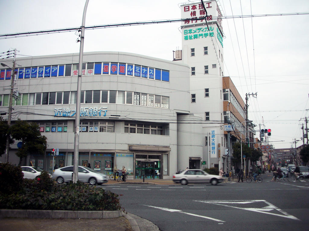 Bank. Kinki Osaka Bank until the (bank) 175m