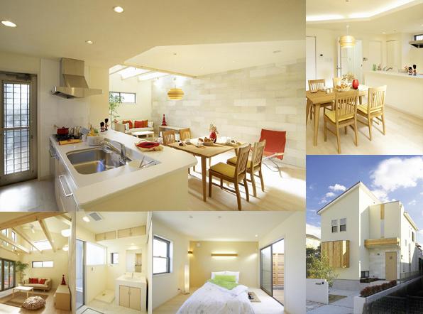 Building plan example (introspection photo). Also a natural home in stylish home, To form your hope.  Building plan example (F No. land) Building price 16.1 million yen, Building area 115.04 sq m
