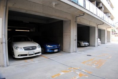 Parking lot. On-site plane parking