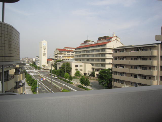 View. Western side of the veranda