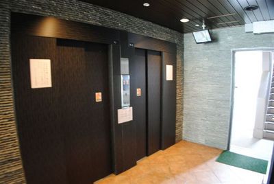 Other common areas. There are two elevators
