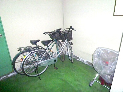 Other common areas. Bicycle-parking space