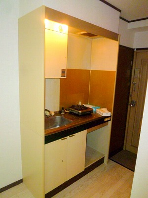 Kitchen. Compact kitchen