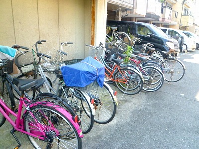 Other common areas. Bicycle-parking space