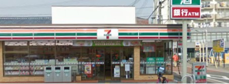 Convenience store. Seven-Eleven Osaka Kamihigashi 4-chome up (convenience store) 503m