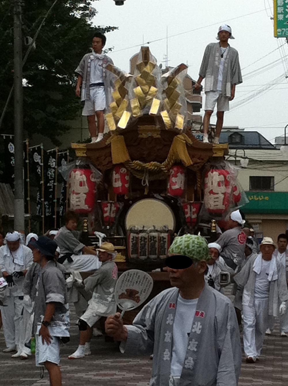 Other.  [Ground car festival] It is held summer festival of the shrine Kumata in July every year.  Especially, Every July 12 ・ To 13 days the land vehicles festival lettuce (Danjiri) is 曳行 of every nine of the town the town of the old Hiranogo is, Some of the largest land vehicles festival in Osaka city.