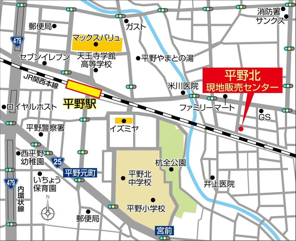 Local guide map