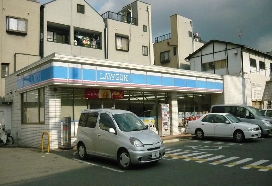 Convenience store. Lawson Hiranominami 4-chome up (convenience store) 389m