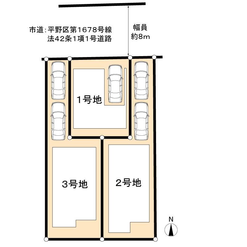 Compartment figure. 32,800,000 yen, 3LDK + S (storeroom), Land area 106.49 sq m , Building area 95.58 sq m