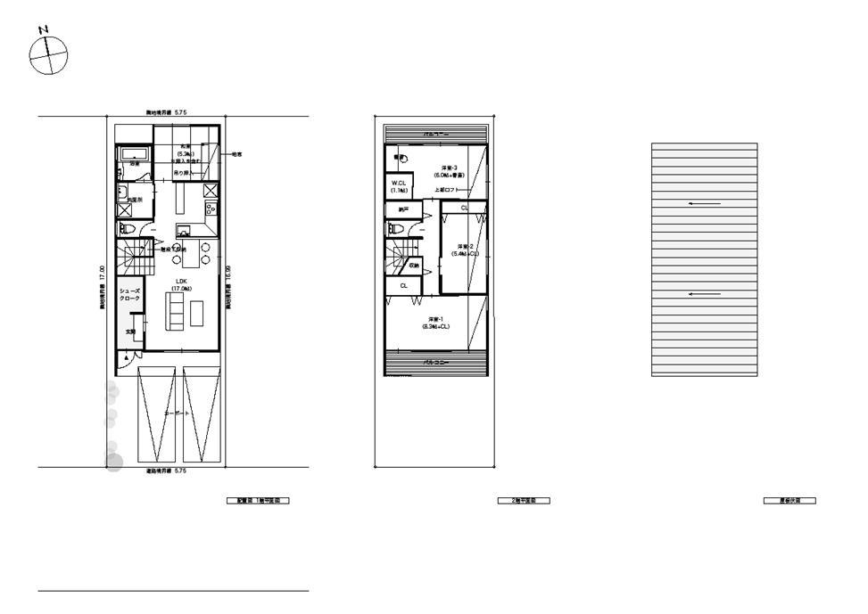 Floor plan. 37,800,000 yen, 4LDK, Land area 97.74 sq m , Building area 84.04 sq m plan example