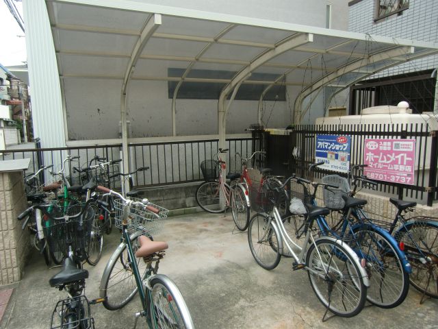 Other common areas. Bicycle-parking space