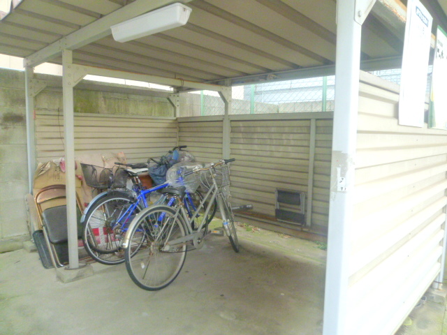 Other common areas. There is bicycle storage