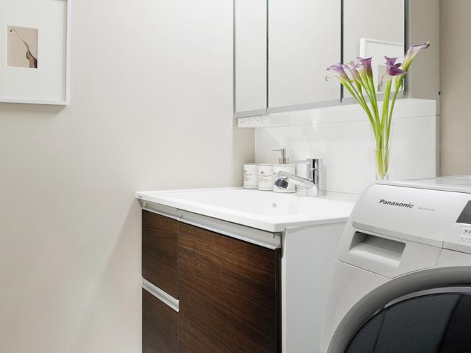 Wash basin, toilet. Stuck what to functionality because basin that is familiar to every day.  [Other construction site]