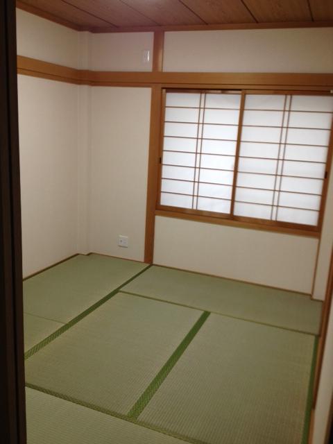 Non-living room. Next to the living room is a Japanese-style room