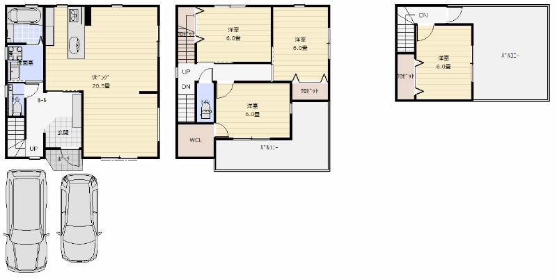 Floor plan. 290m until cedar pharmacy Hayashiji shop