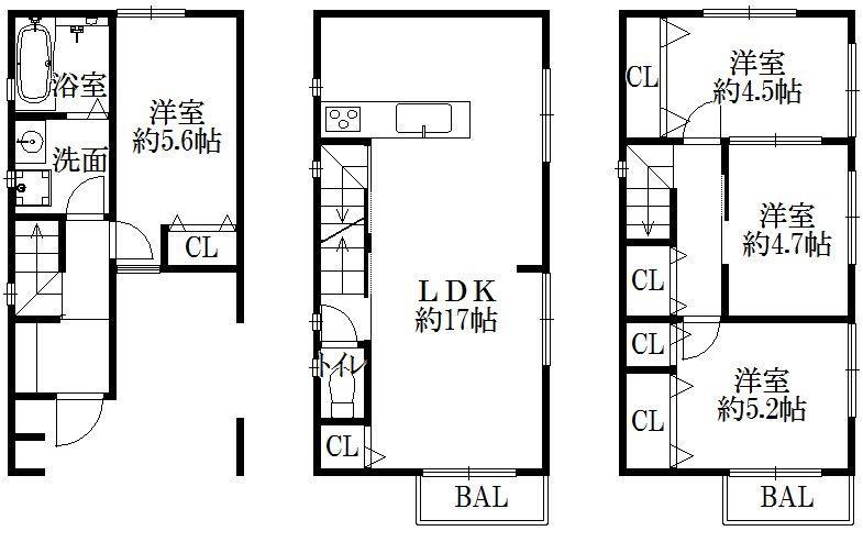 Building plan example (floor plan). Attached to the free plan, In reality your ideal! 