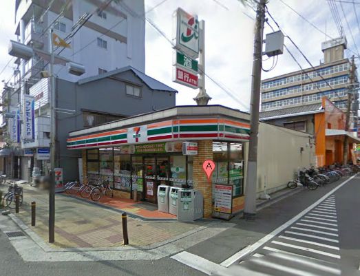 Convenience store. Seven-Eleven Osaka Shin'imazato 4-chome up (convenience store) 413m