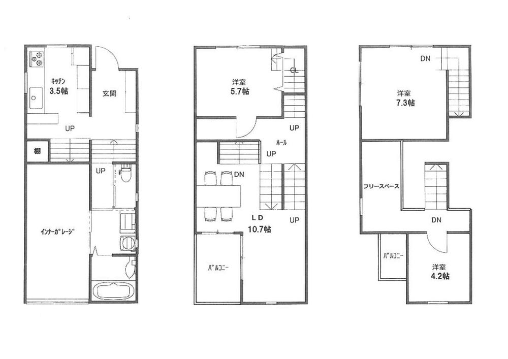 Floor plan. 33,800,000 yen, 3LDK + S (storeroom), Land area 71.56 sq m , Building area 103.24 sq m