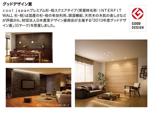 Other Equipment. WOODTEC COOL JAPAN PREMIUM Interior Decorative wall material.  Accented. Standard specification