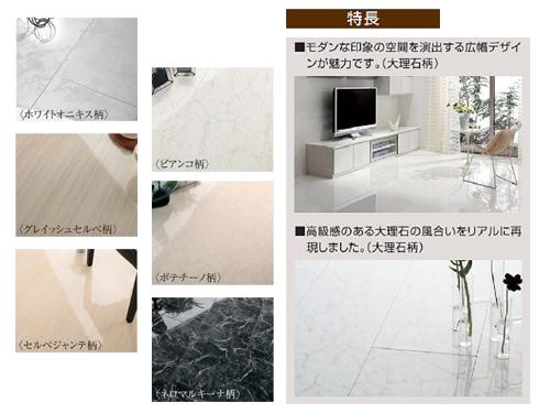 Other Equipment. Daiken Graphic art Super Fine Flooring of the finest grade of beautiful mirror finish In width 30 cm Luxury is the standard specification