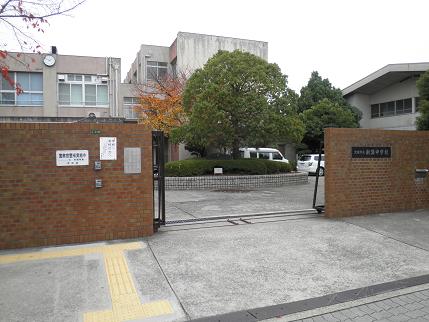 Junior high school. 158m to Osaka Municipal Shintatsumi junior high school (junior high school)