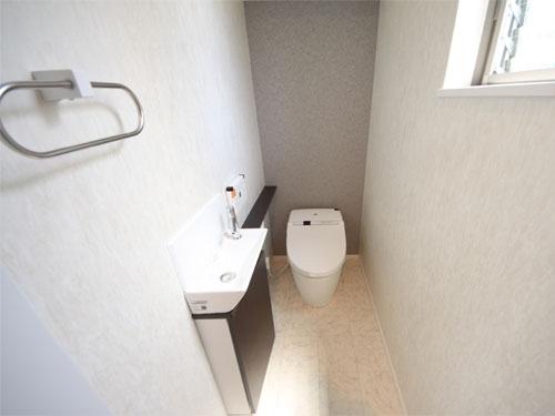 Same specifications photos (Other introspection). LIXIL, TOTO, Can you choose from Panasonic. Tankless toilet, Basin are both standard specification.