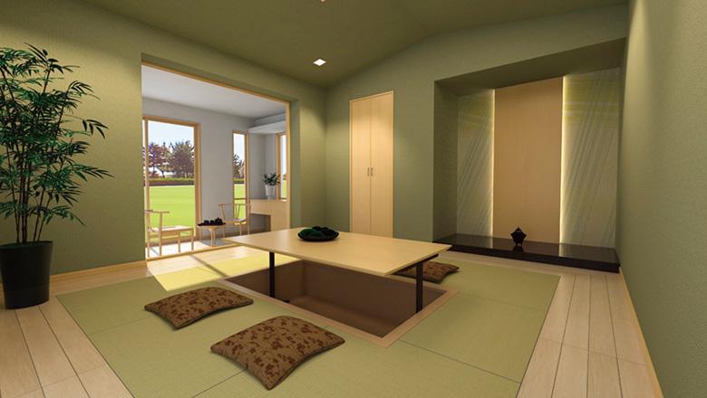 Non-living room. Japanese-style room as well .. we will correspond by the standard equipment.