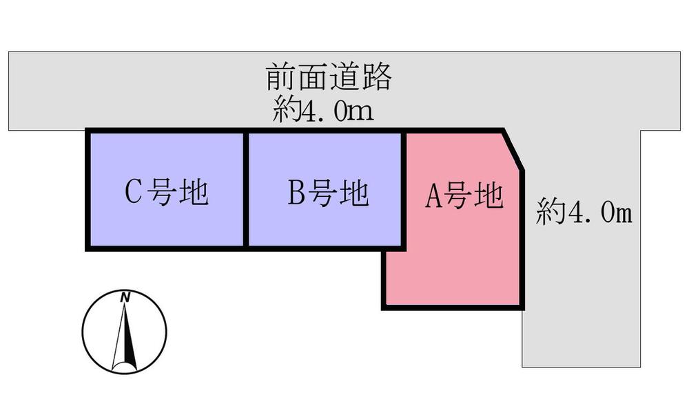 The entire compartment Figure. Before the way of corner lot spacious !!