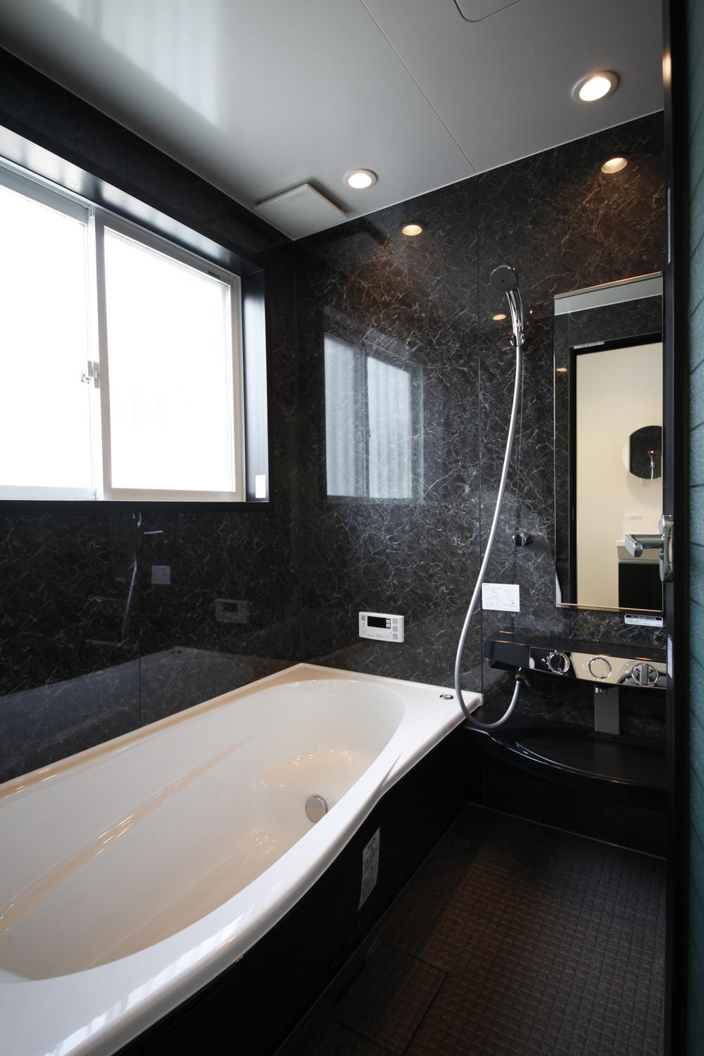 Bathroom. Example of construction