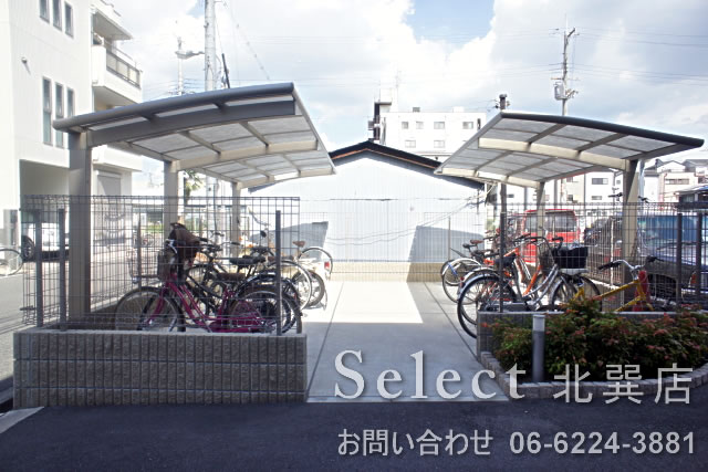 Other common areas. Place for storing bicycles