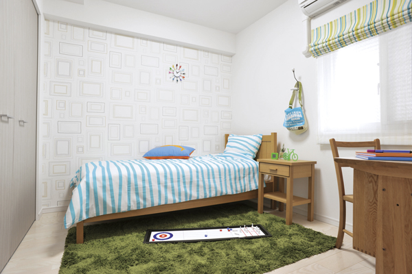 Interior.  [Western style room] Of course, as a children's room, Den or is widely used can be a flexible space, such as dressing room ※ Some include a paid option (E type menu plan model room / Free of charge / Application deadline Yes)