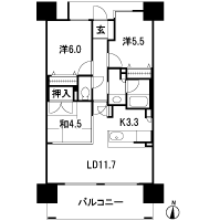 Floor: 3LDK, occupied area: 67 sq m, Price: 27,700,000 yen ~ 30,900,000 yen