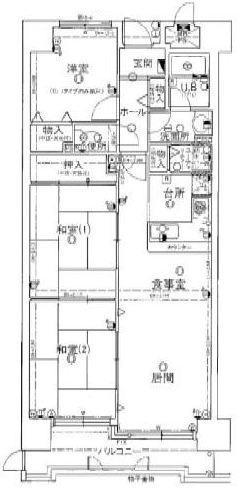 Floor plan. 3LDK, Price 16,900,000 yen, Occupied area 67.58 sq m , Balcony area 7.7 sq m face-to-face kitchen ・ Wash basin, etc. shower, Enhancement is equipment ☆